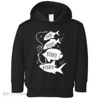 Here Fishy Fishy Fishing Lover Toddler Hoodie thumb 0