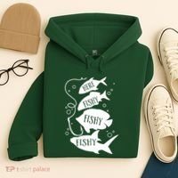 Here Fishy Fishy Fishing Lover Hoodie thumb 4