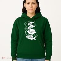 Here Fishy Fishy Fishing Lover Hoodie thumb 5