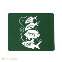 Here Fishy Fishy Fishing Lover Mousepad thumb 0