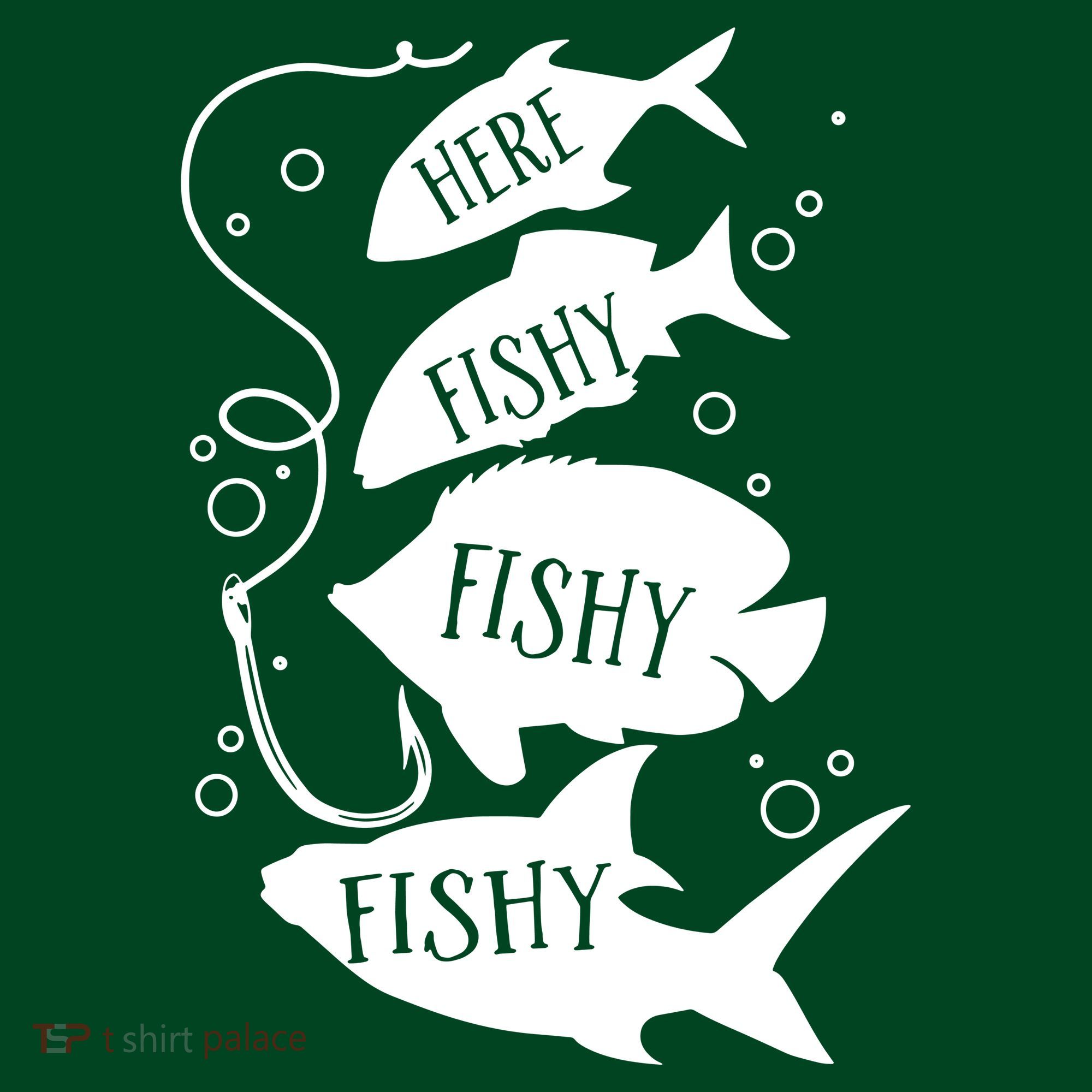 Here Fishy Fishy Fishing Lover Mousepad