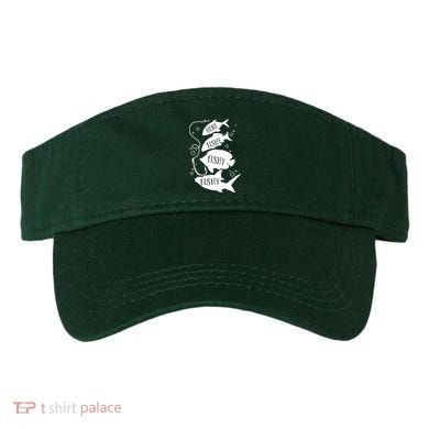 Here Fishy Fishy Fishing Lover Visor