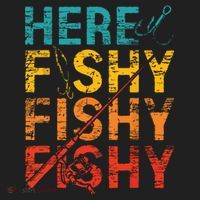 Here Fishy Fishy Fishy Fishing Gift Tumbler thumb 3