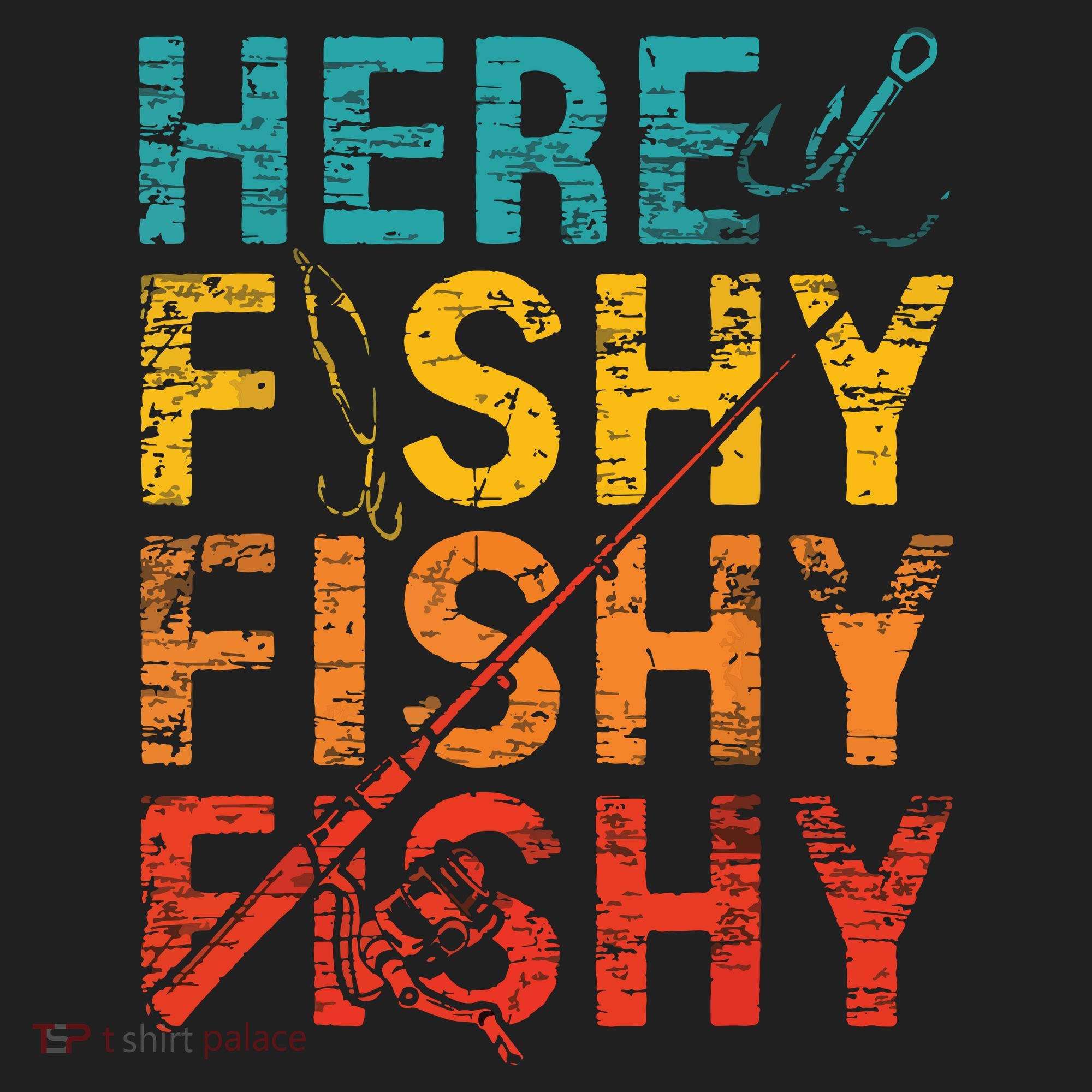 Here Fishy Fishy Fishy Fishing Gift Tumbler