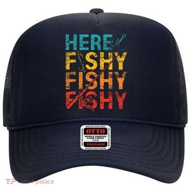 Here Fishy Fishy Fishy Fishing Gift Hat