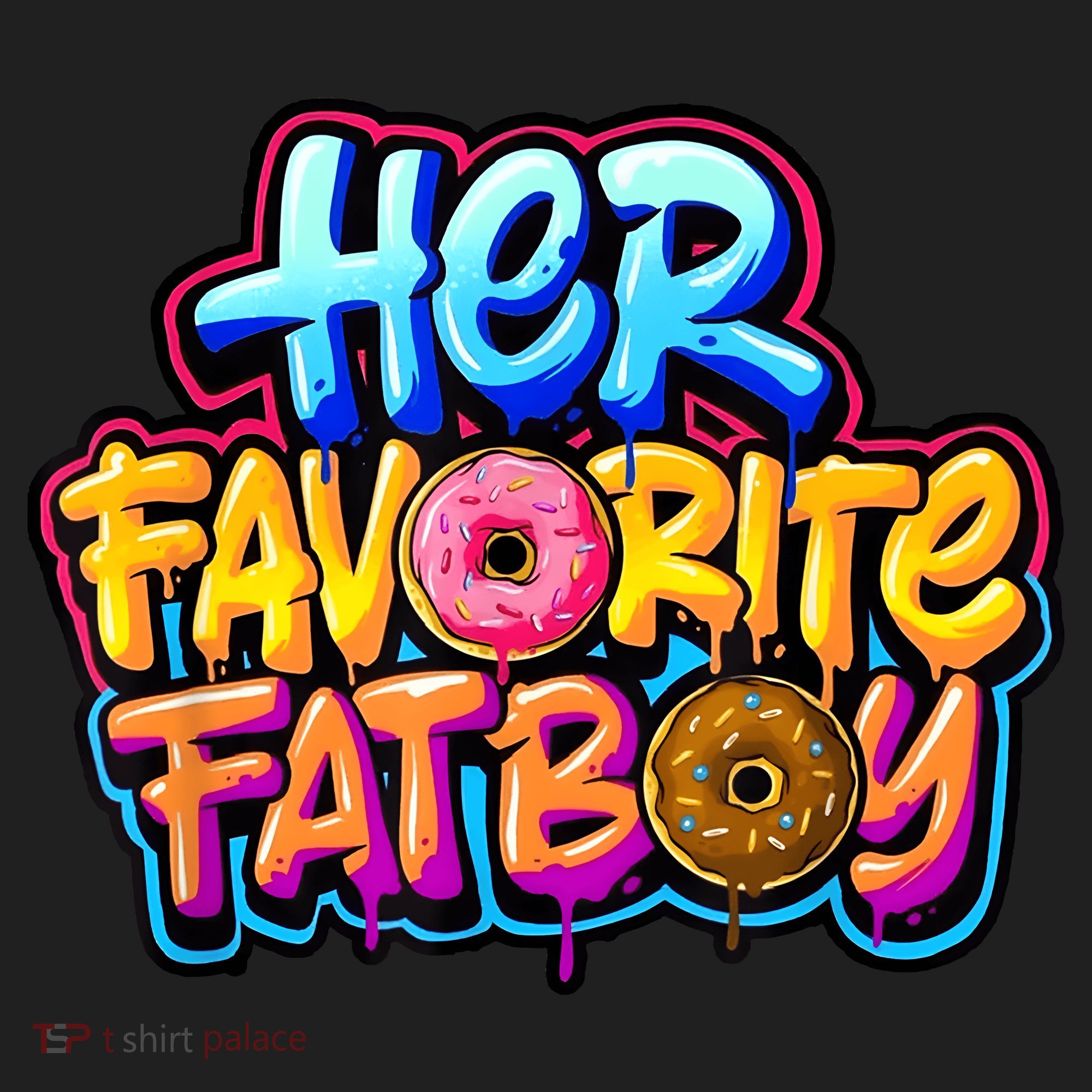 Her Favorite Fatboy Tee Women's Sweatshirt