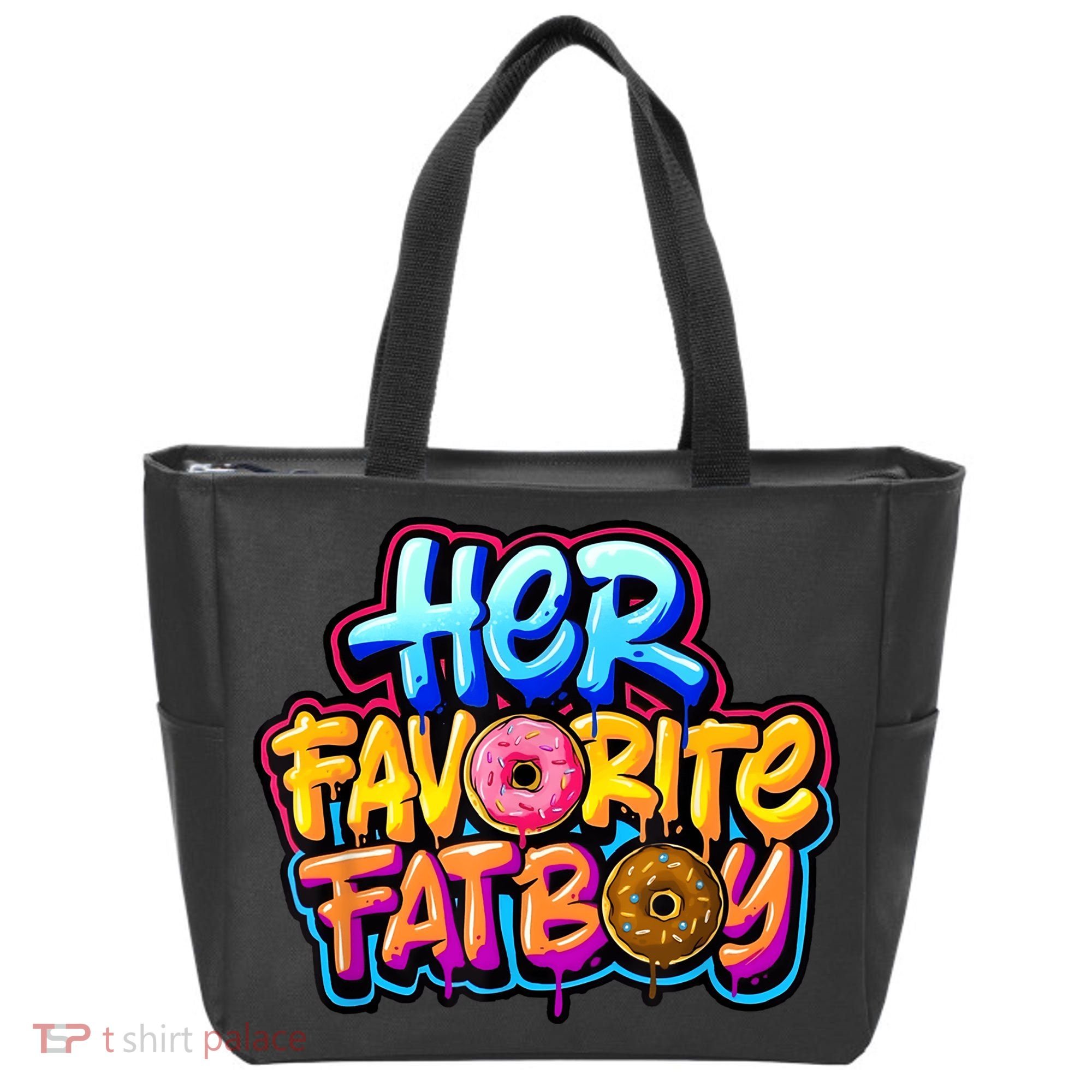 Her Favorite Fatboy Tee Tote Bag