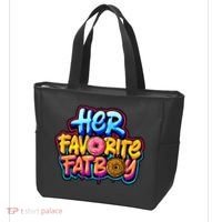 Her Favorite Fatboy Tee Tote Bag thumb 3