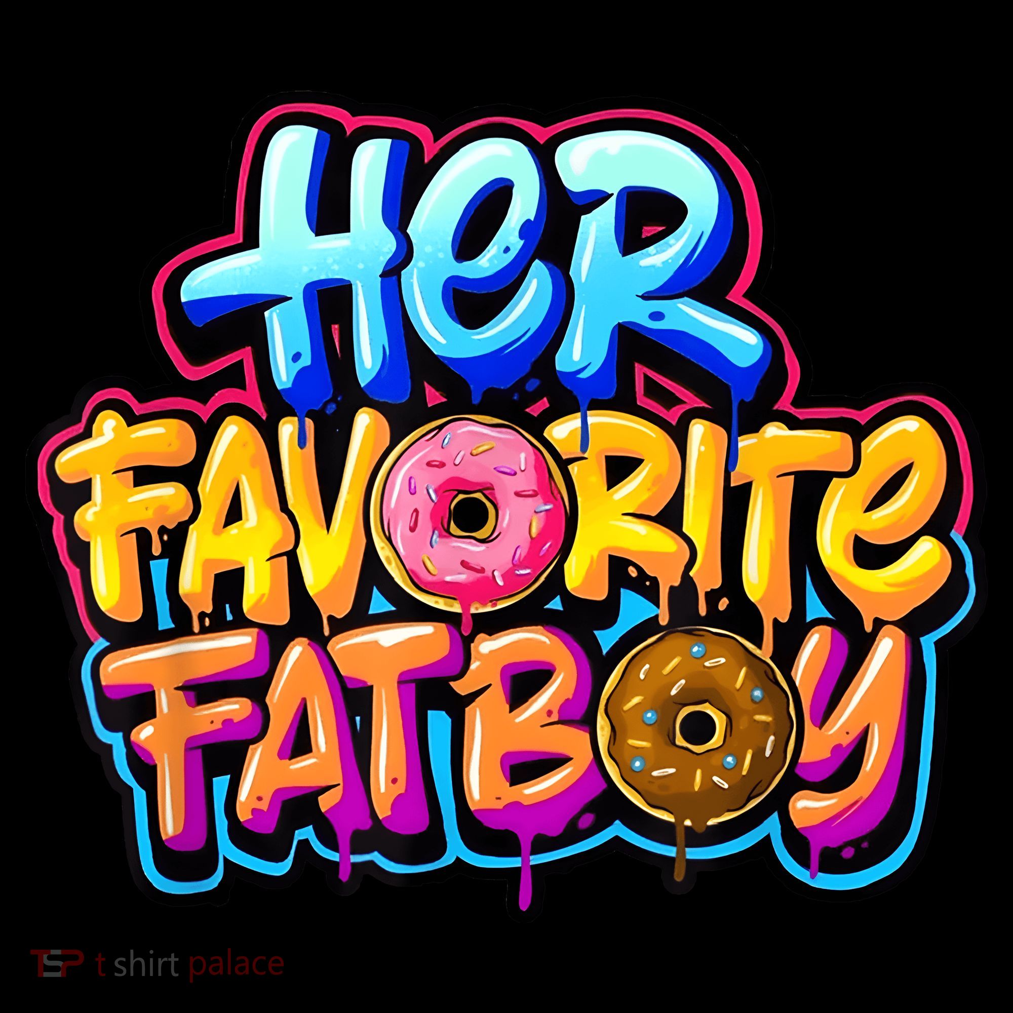Her Favorite Fatboy Tee Tote Bag