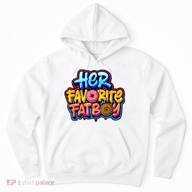 Her Favorite Fatboy Tee Hoodie