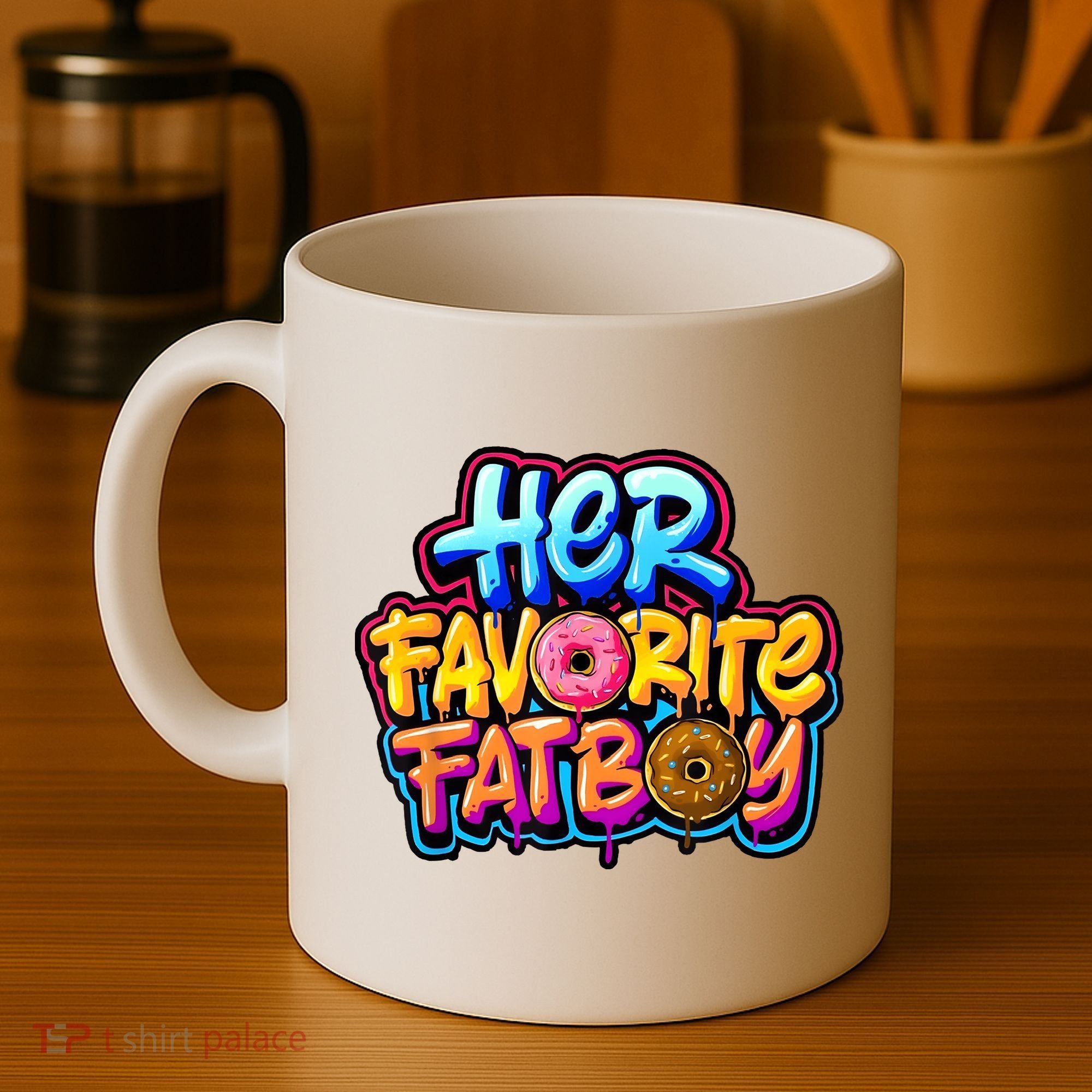 Her Favorite Fatboy Tee Coffee Mug