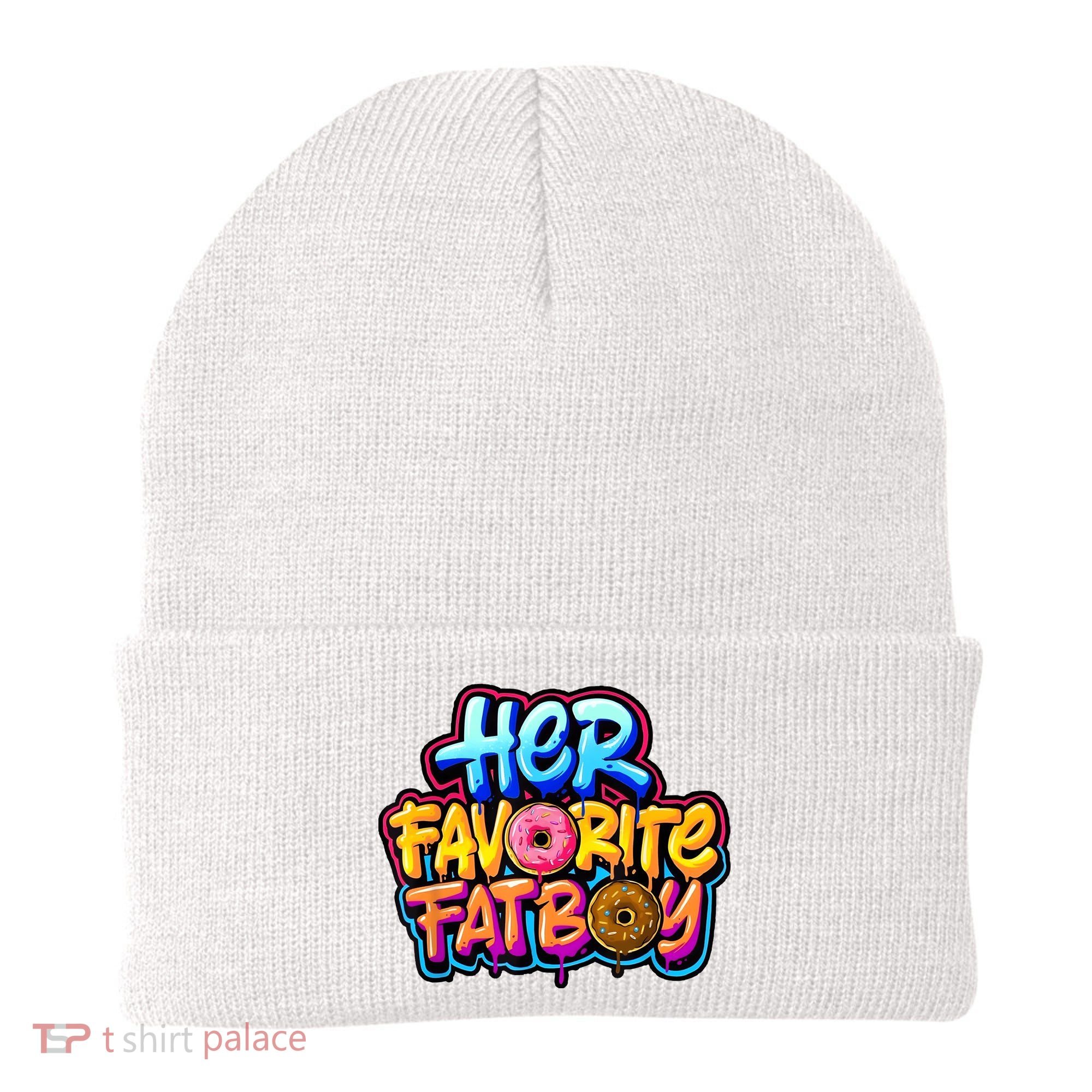Her Favorite Fatboy Tee Beanie
