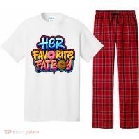 Her Favorite Fatboy Tee Pajama Set thumb 0