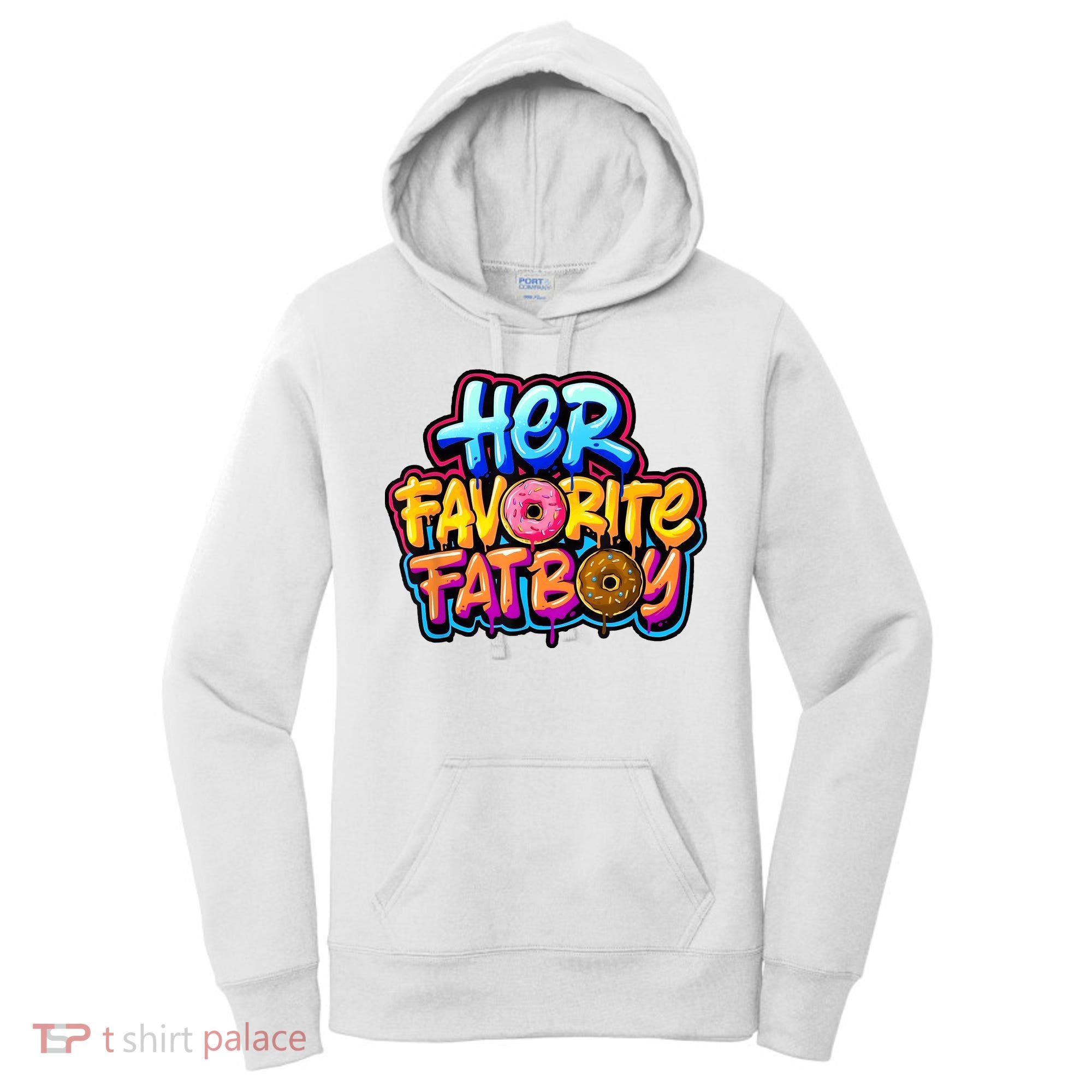 Her Favorite Fatboy Tee Women's Hoodie