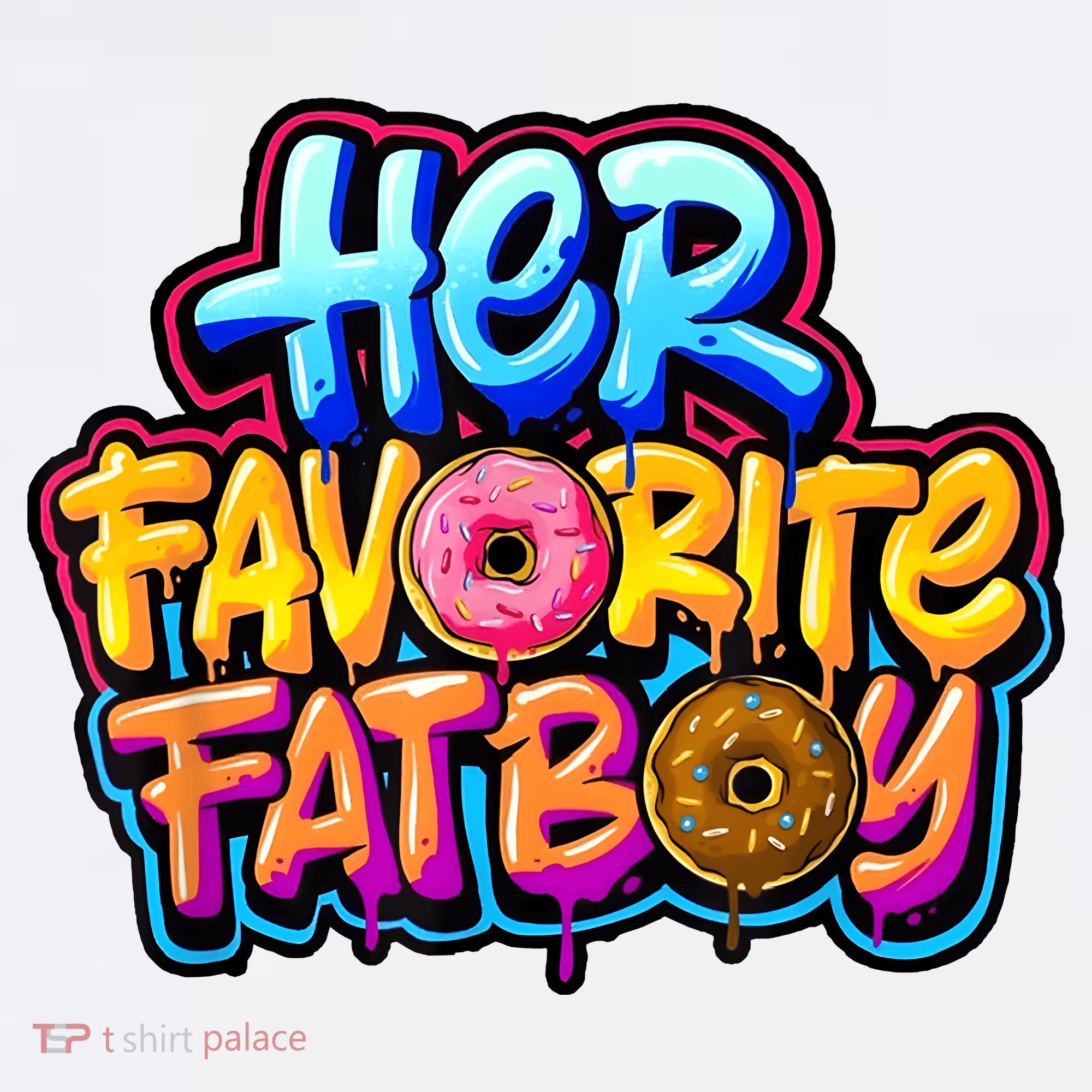 Her Favorite Fatboy Tee Women's Hoodie