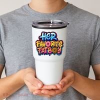 Her Favorite Fatboy Tee Tumbler thumb 2