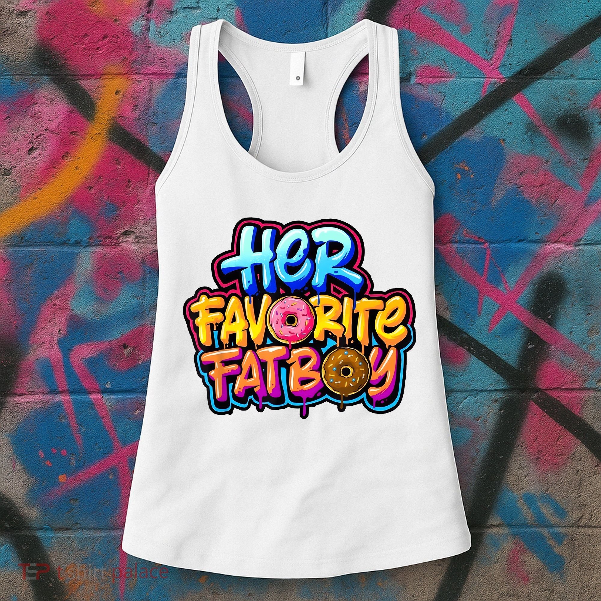 Her Favorite Fatboy Tee Women's Tank Top