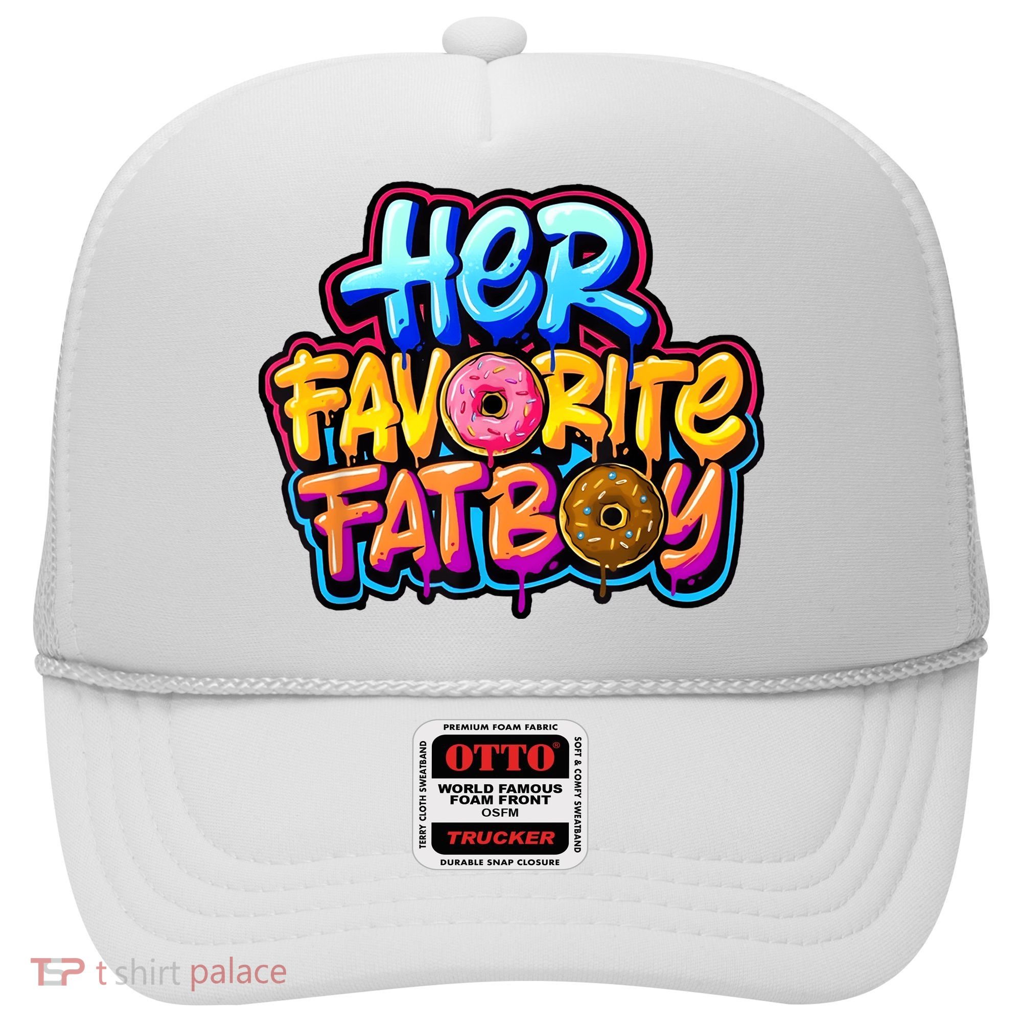 Her Favorite Fatboy Tee Hat