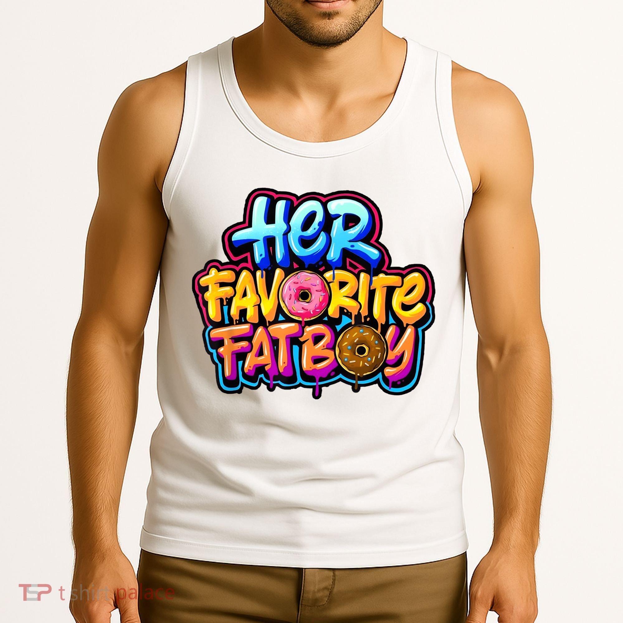 Her Favorite Fatboy Tee Tank Top