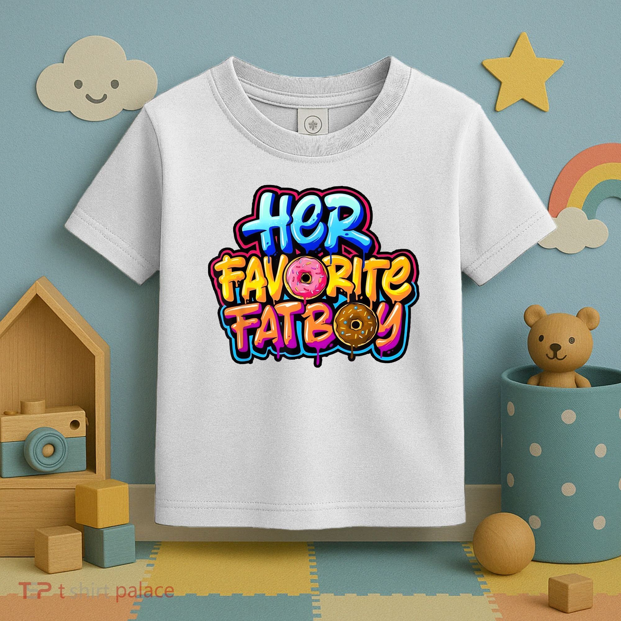 Her Favorite Fatboy Tee Toddler T-Shirt