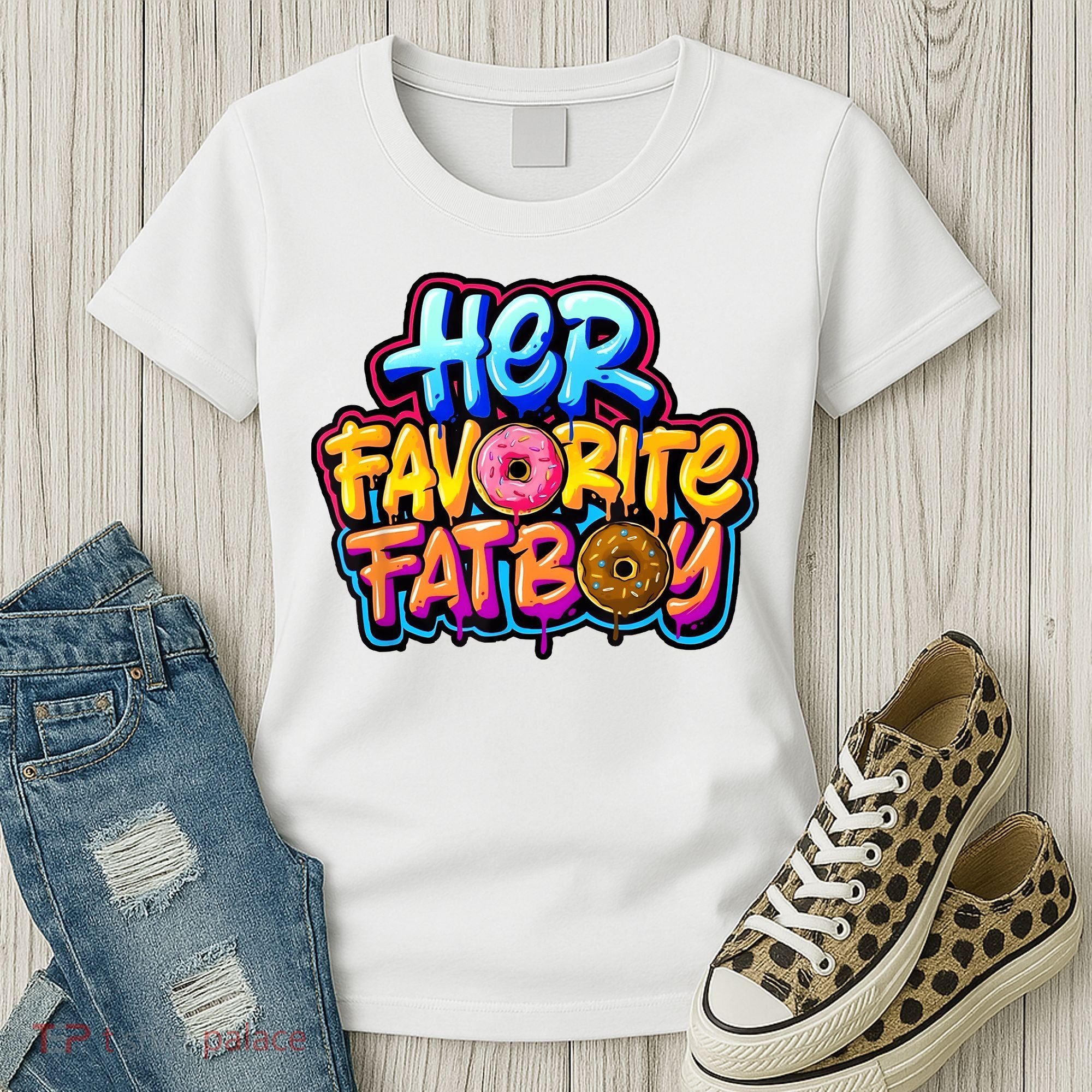 Her Favorite Fatboy Tee Women's T-Shirt