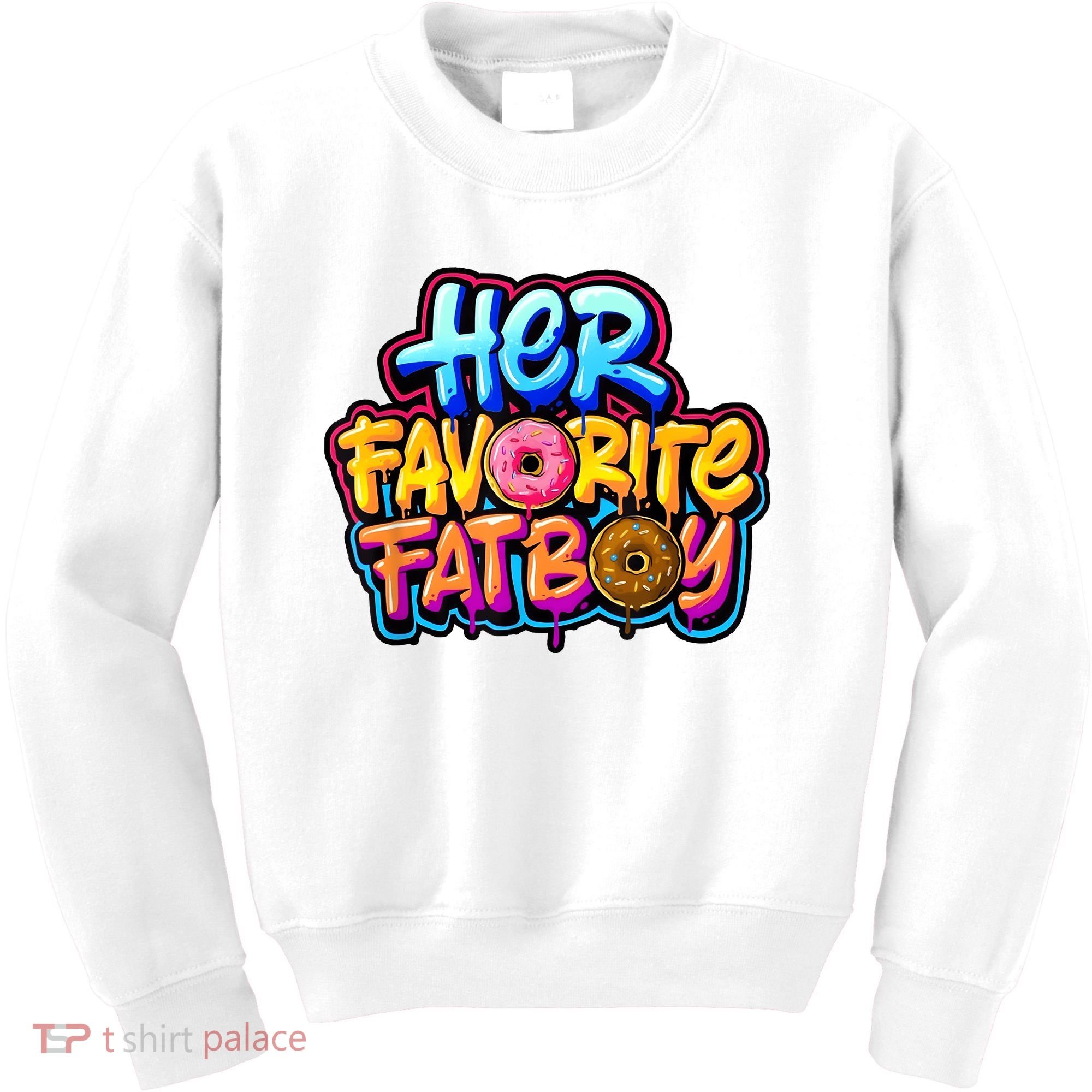 Her Favorite Fatboy Tee Kids Sweatshirt