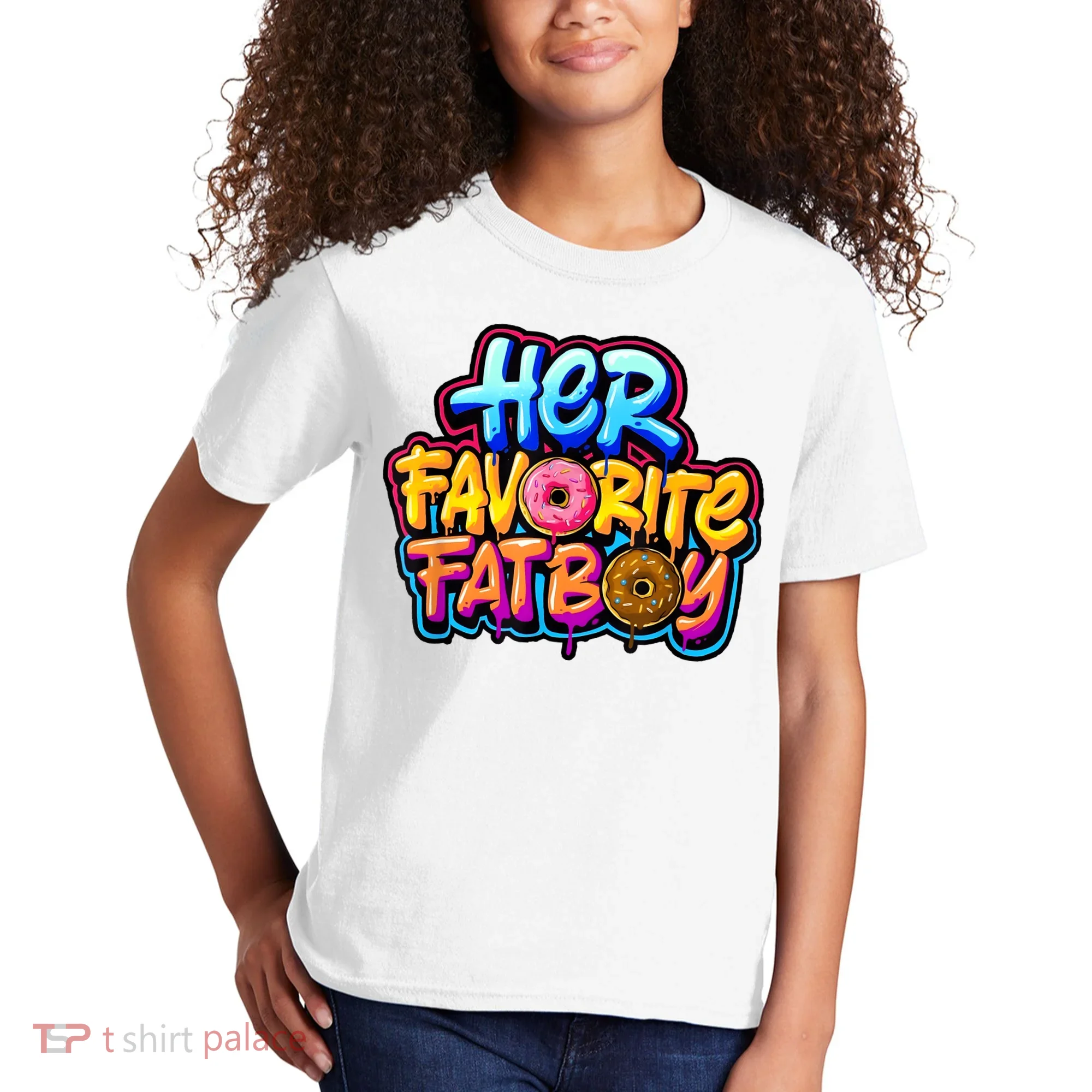 Her Favorite Fatboy Tee Kids T-Shirt