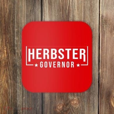 Herbster For Governor Coaster