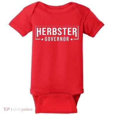 Herbster For Governor Baby Bodysuit