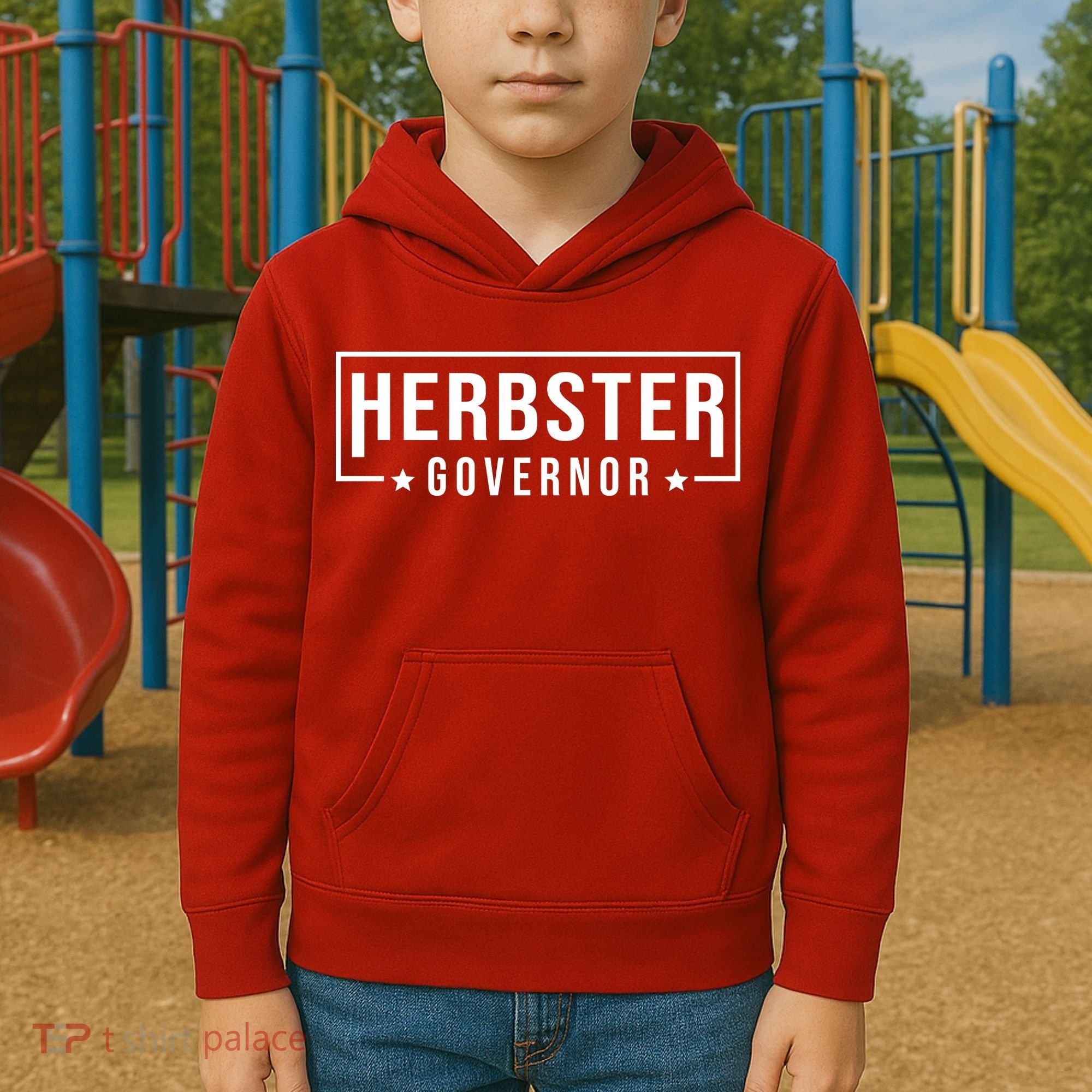 Herbster For Governor Kids Hoodie