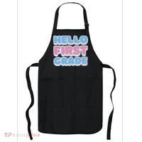 Hello First Grade Back To School Apron thumb 0
