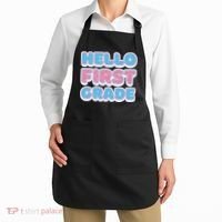 Hello First Grade Back To School Apron thumb 2
