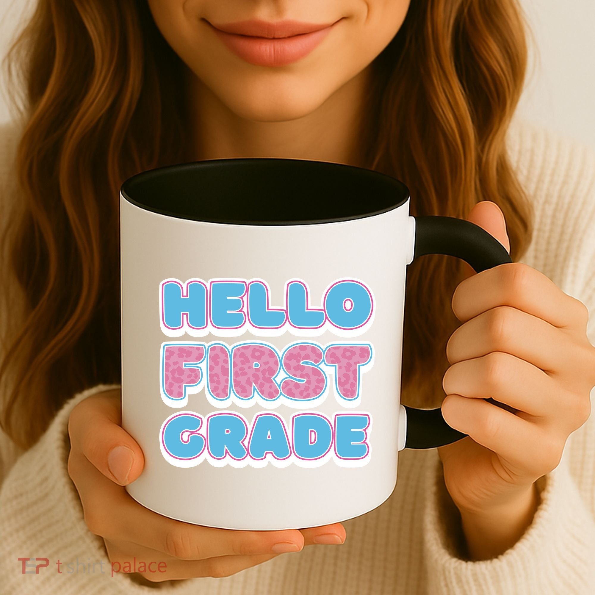 Hello First Grade Back To School Coffee Mug