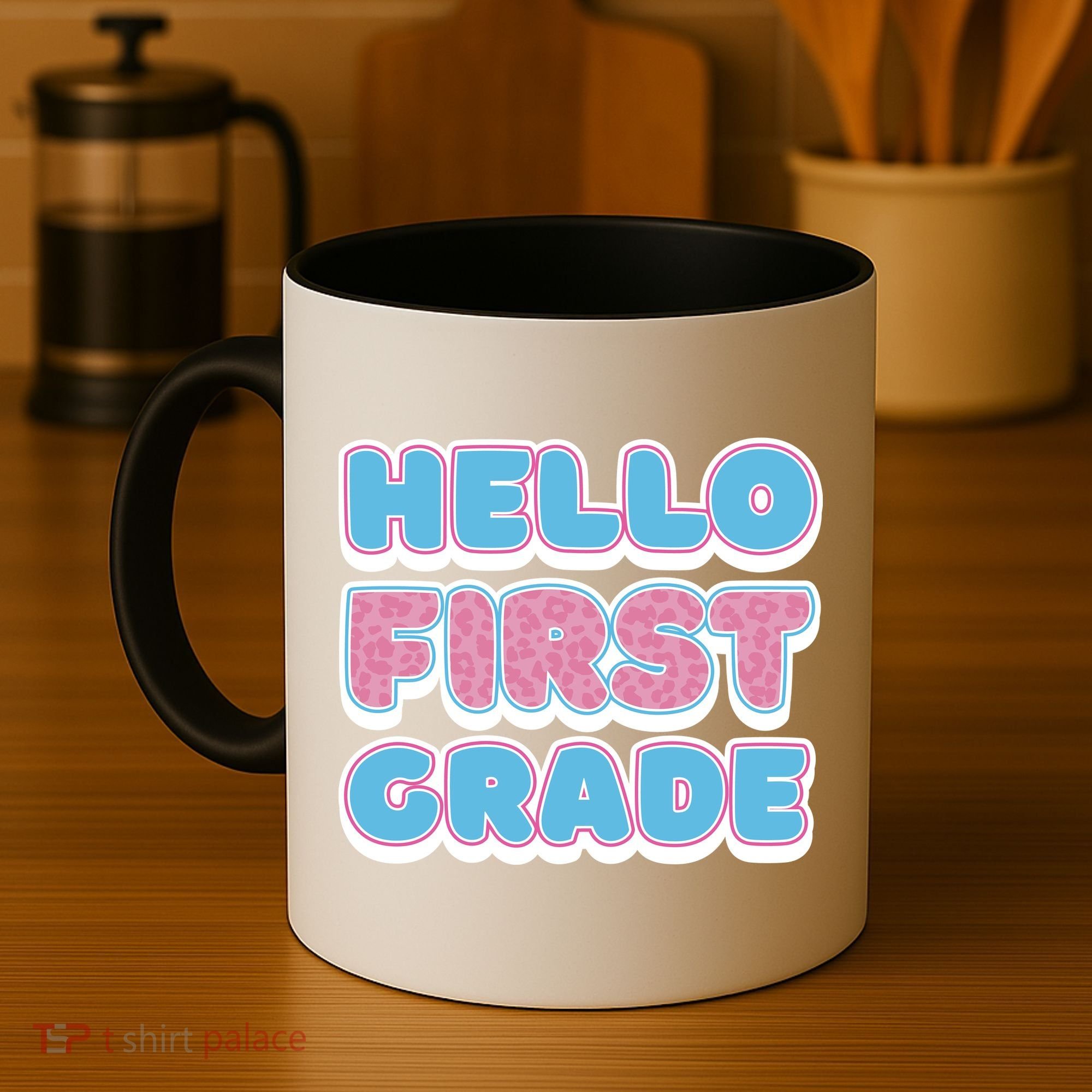 Hello First Grade Back To School Coffee Mug