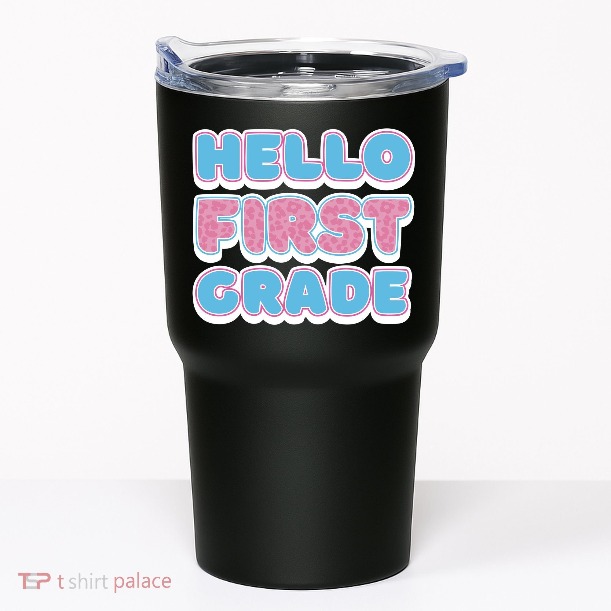 Hello First Grade Back To School Tumbler