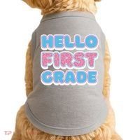 Hello First Grade Back To School Doggie Tank thumb 0