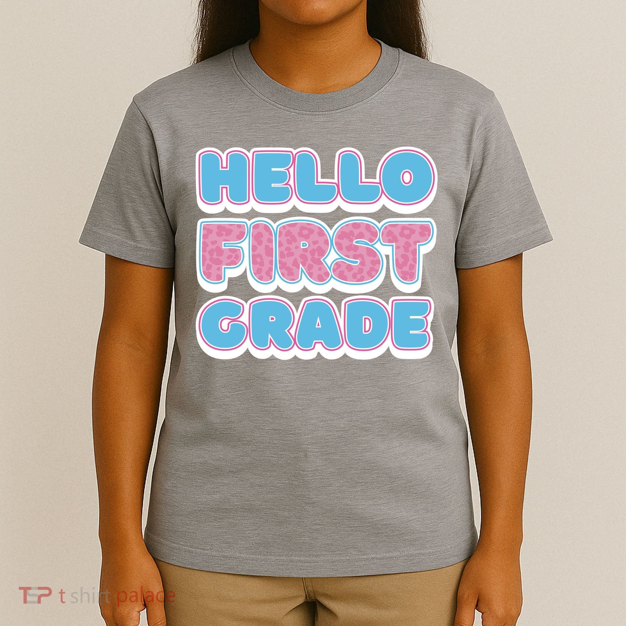 Hello First Grade Back To School T-Shirt