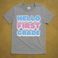 Hello First Grade Back To School T-Shirt thumb 5