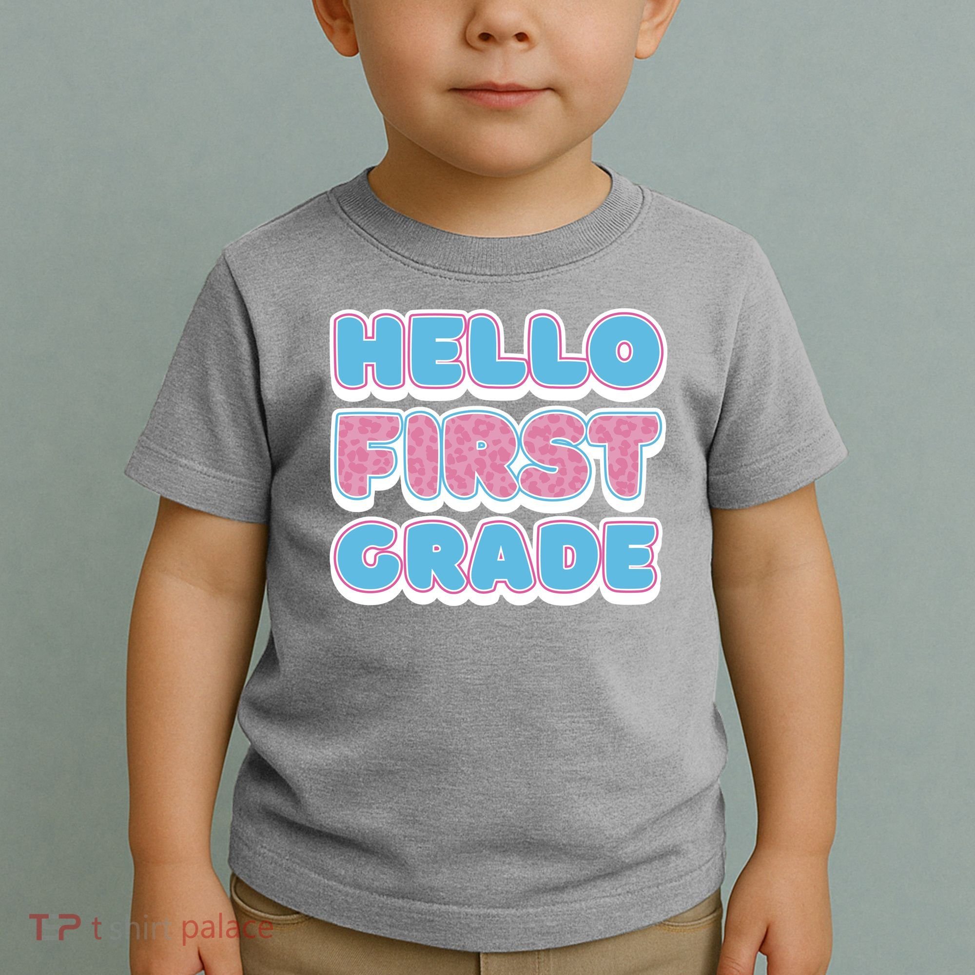 Hello First Grade Back To School Toddler T-Shirt