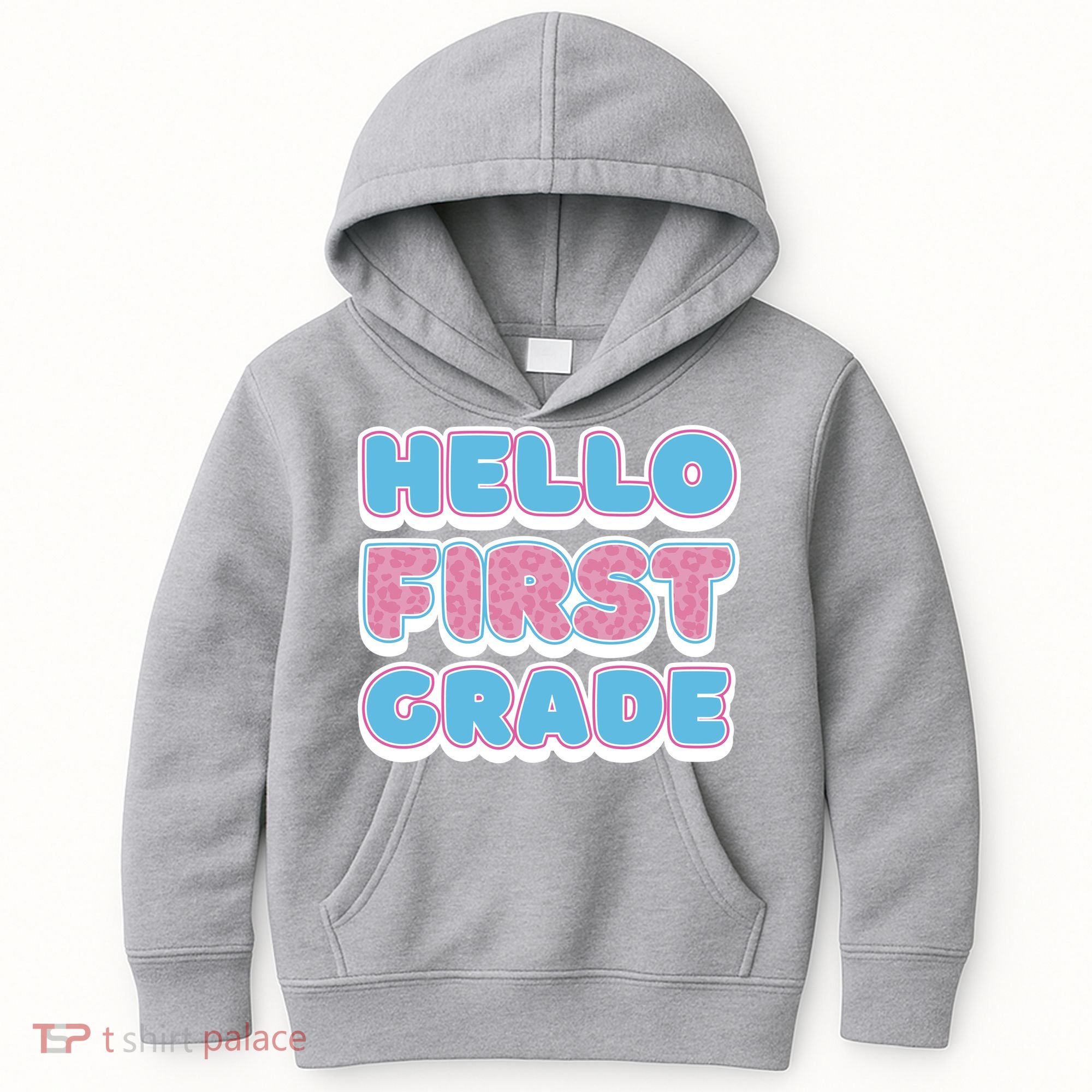 Hello First Grade Back To School Kids Hoodie