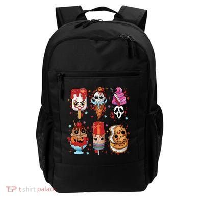Horror Fan Gift Horror Ice Cream Dripping Ice Cream Backpack