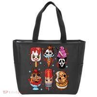 Horror Fan Gift Horror Ice Cream Dripping Ice Cream Tote Bag thumb 0
