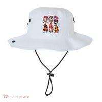 Horror Fan Gift Horror Ice Cream Dripping Ice Cream Bucket Hat thumb 0