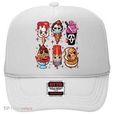 Horror Fan Gift Horror Ice Cream Dripping Ice Cream Hat
