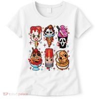 Horror Fan Gift Horror Ice Cream Dripping Ice Cream Women's T-Shirt thumb 0