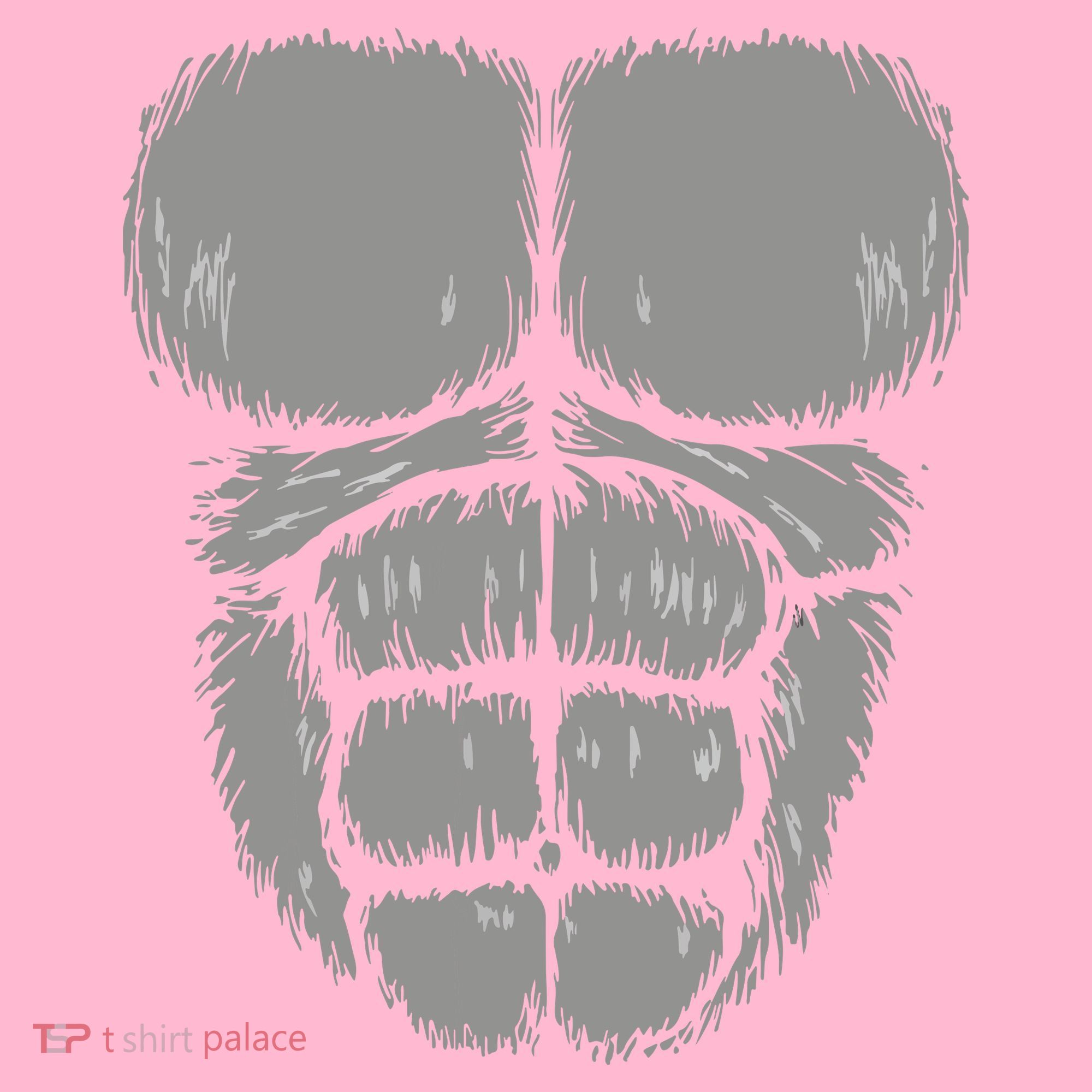 Halloween Funny Gorilla Monkey Belly Chest Costume Coaster