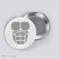 Halloween Funny Gorilla Monkey Belly Chest Costume Button thumb 0