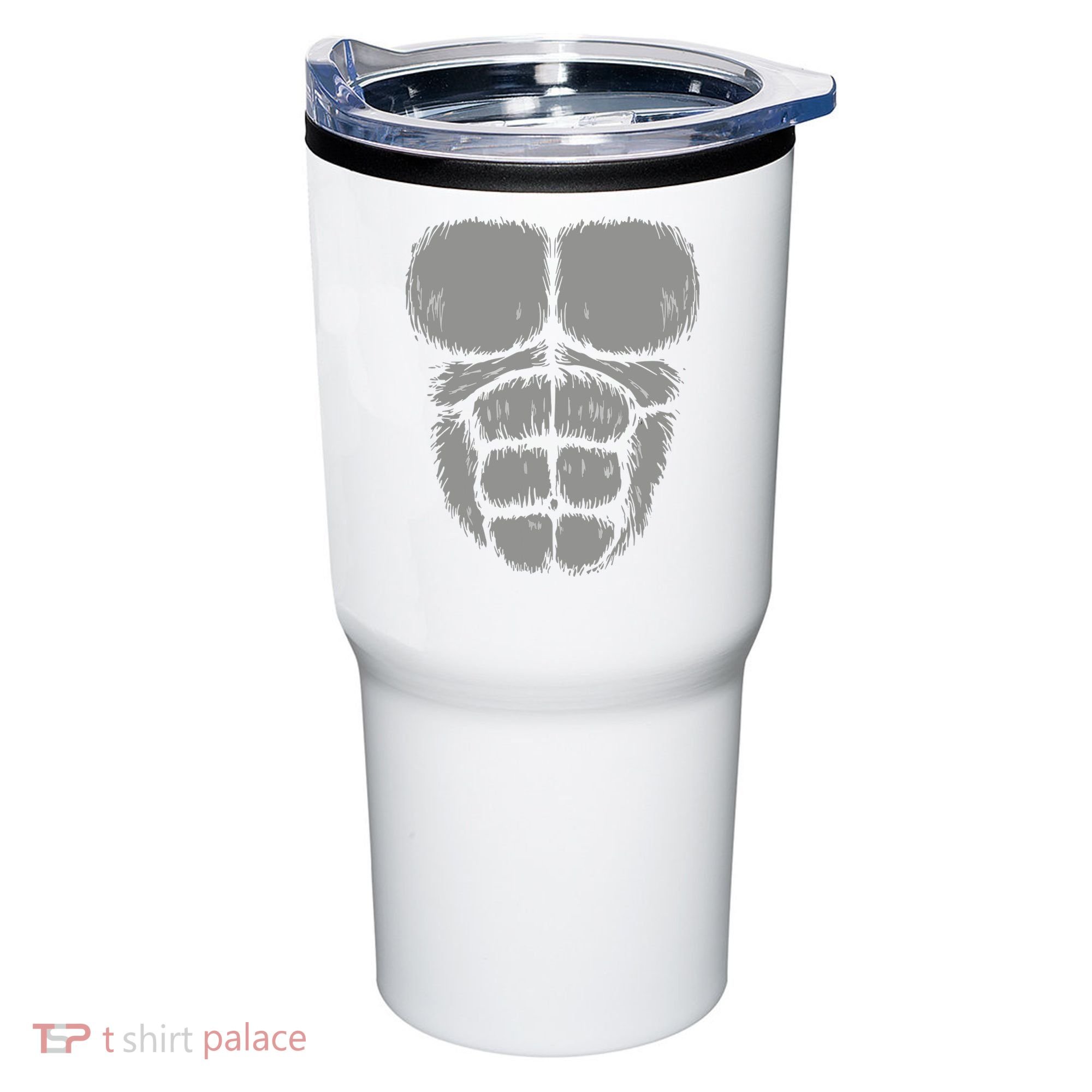 Halloween Funny Gorilla Monkey Belly Chest Costume Tumbler