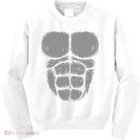 Halloween Funny Gorilla Monkey Belly Chest Costume Kids Sweatshirt thumb 0