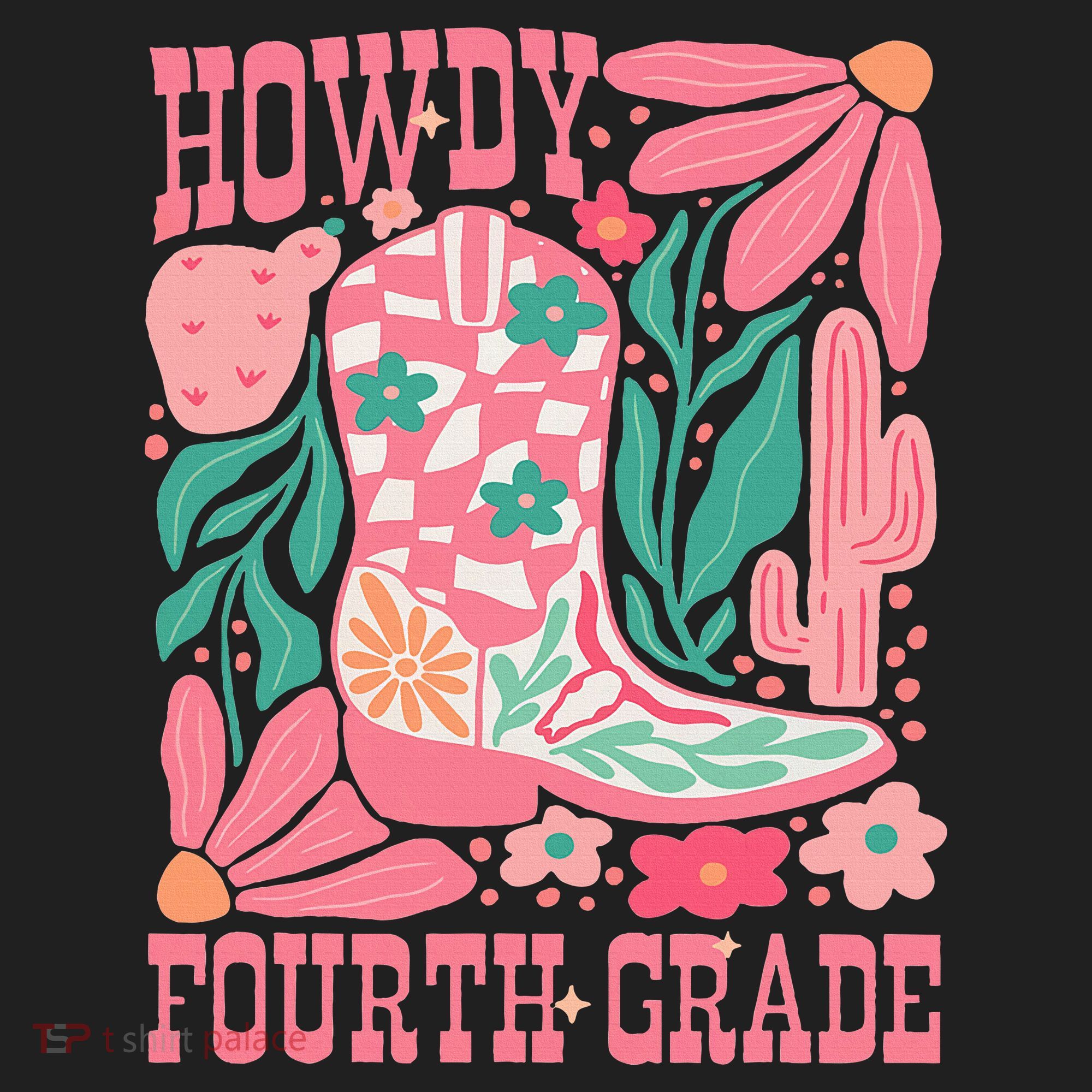 Howdy Fourth Grade Western 4th Grade Teacher Cowboy Cowgirl Beanie